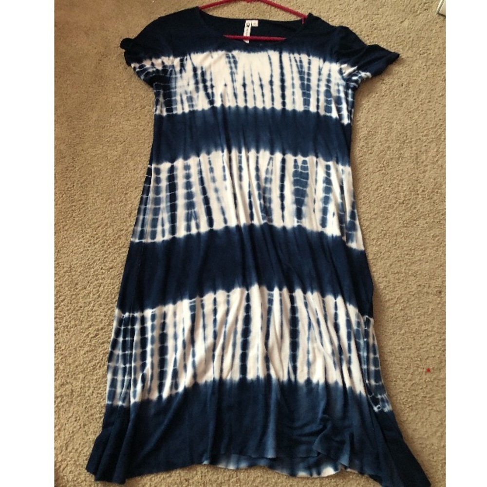 long & v soft dress